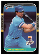 Jim Sundberg - Kansas City Royals (MLB Baseball Card) 1987 Donruss # 280 NM/MT