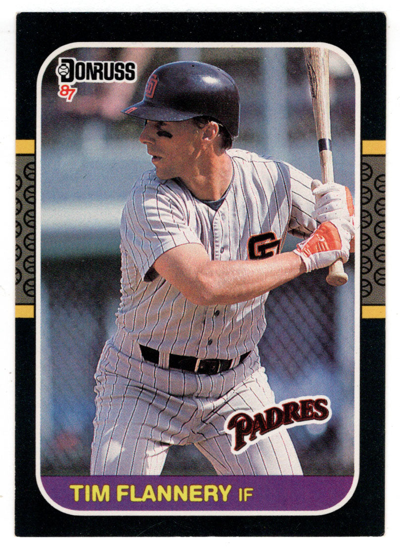 Tim Flannery - San Diego Padres (MLB Baseball Card) 1987 Donruss # 287 NM/MT