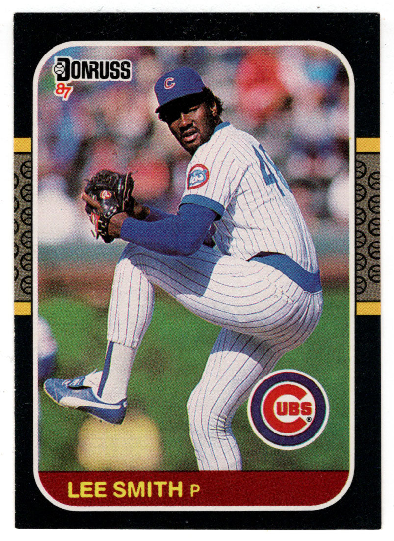Lee Smith - Chicago Cubs (MLB Baseball Card) 1987 Donruss # 292 NM/MT