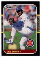 Lee Smith - Chicago Cubs (MLB Baseball Card) 1987 Donruss # 292 NM/MT