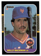 Wally Backman - New York Mets (MLB Baseball Card) 1987 Donruss # 316 NM/MT