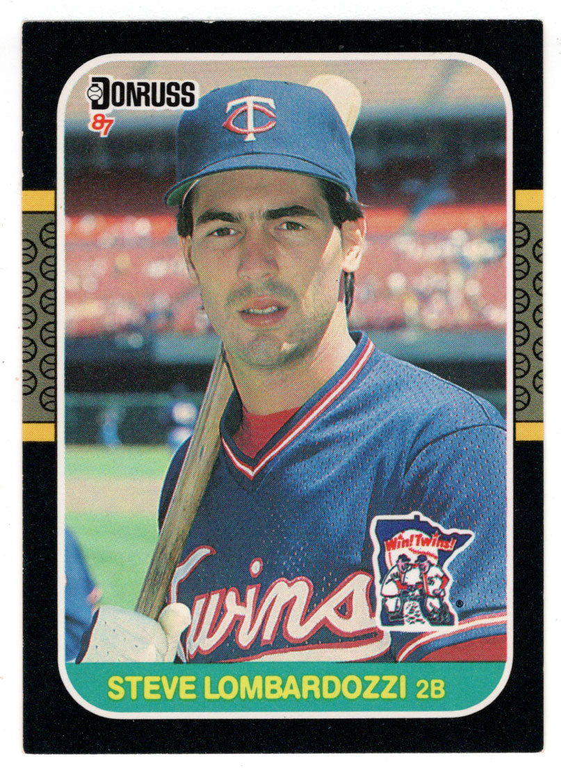 Steve Lombardozzi - Minnesota Twins (MLB Baseball Card) 1987 Donruss # 318 NM/MT