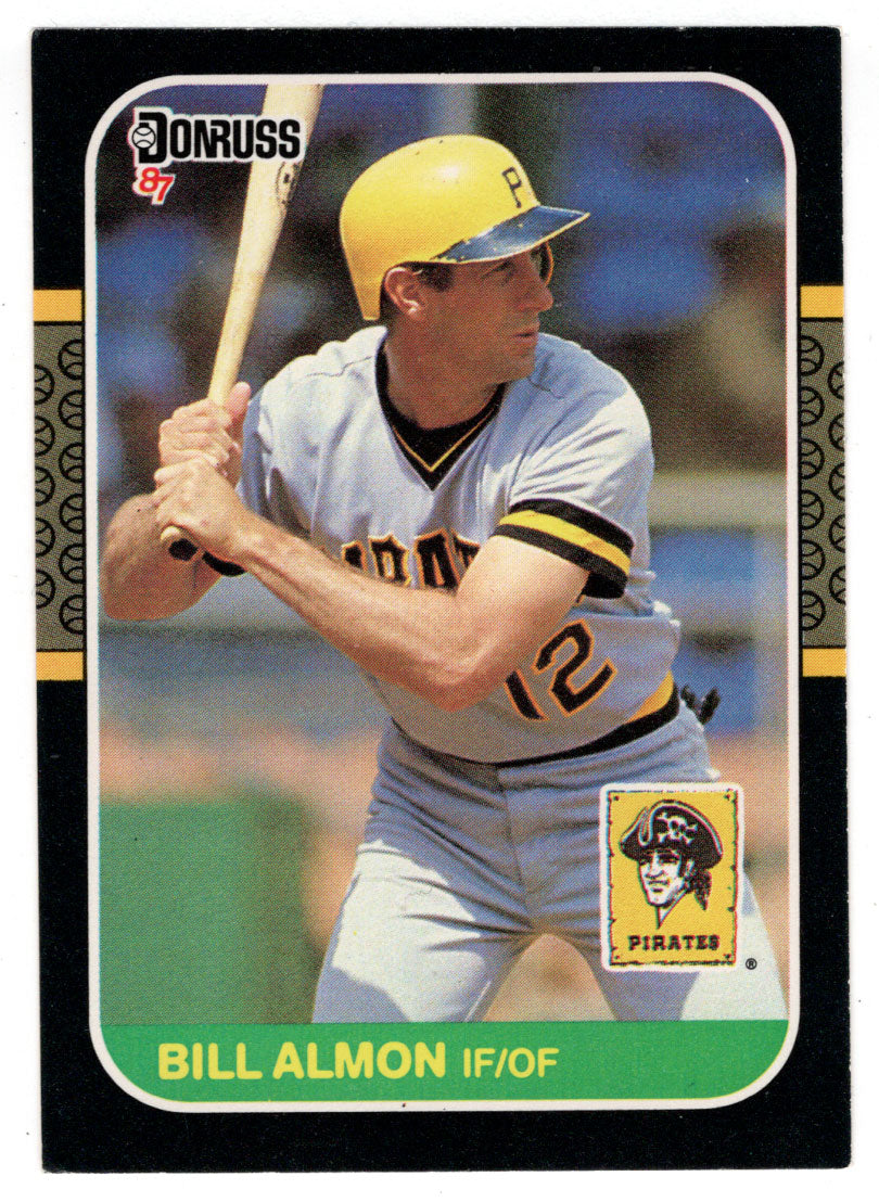 Bill Almon - Pittsburgh Pirates (MLB Baseball Card) 1987 Donruss # 326 NM/MT