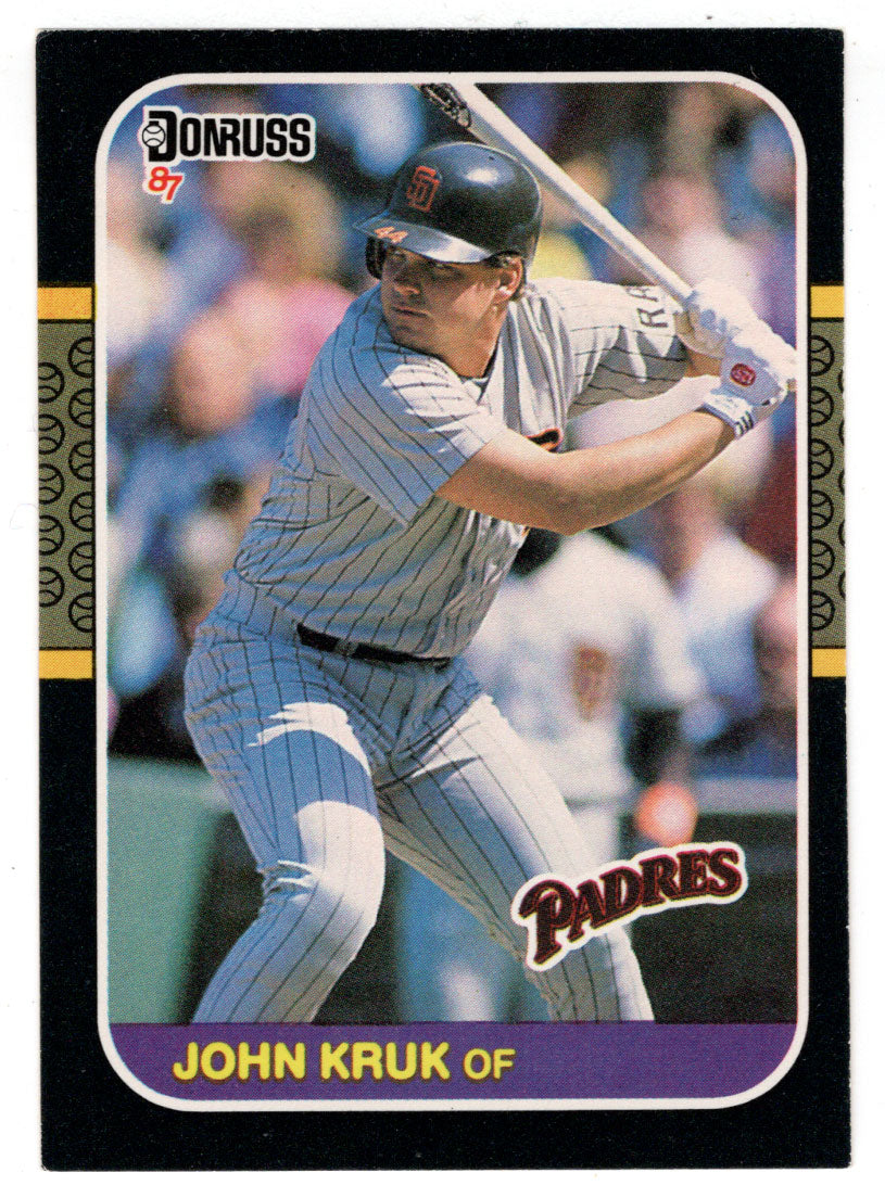 John Kruk RC - San Diego Padres (MLB Baseball Card) 1987 Donruss # 328 NM/MT