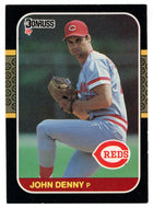 John Denny - Cincinnati Reds (MLB Baseball Card) 1987 Donruss # 329 NM/MT