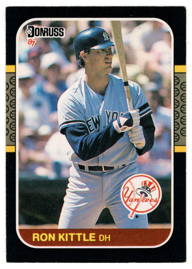 Ron Kittle - New York Yankees (MLB Baseball Card) 1987 Donruss # 351 NM/MT