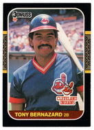 Tony Bernazard - Cleveland Indians (MLB Baseball Card) 1987 Donruss # 377 NM/MT