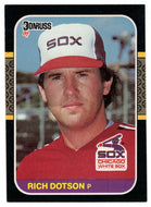 Rich Dotson - Chicago White Sox (MLB Baseball Card) 1987 Donruss # 383 NM/MT