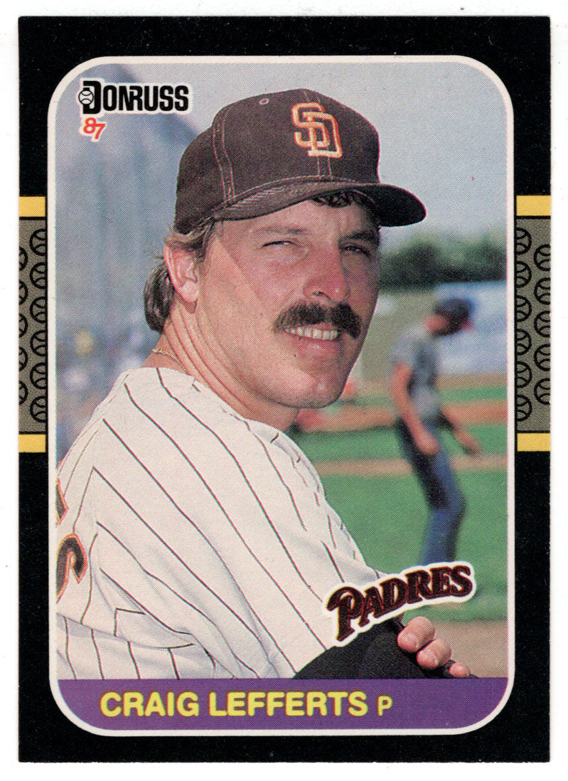 Craig Lefferts - San Diego Padres (MLB Baseball Card) 1987 Donruss # 387 NM/MT