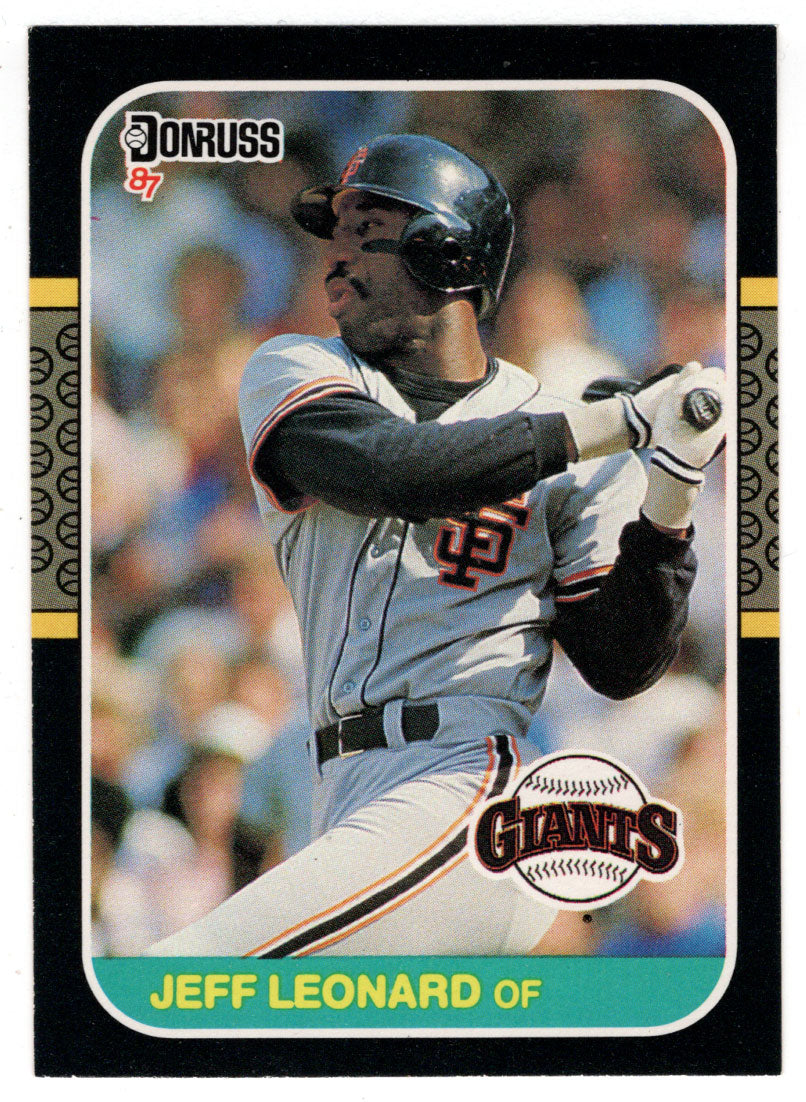 Jeff Leonard - San Francisco Giants (MLB Baseball Card) 1987 Donruss # 391 NM/MT