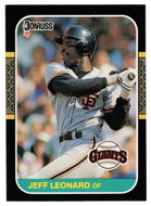 Jeff Leonard - San Francisco Giants (MLB Baseball Card) 1987 Donruss # 391 NM/MT