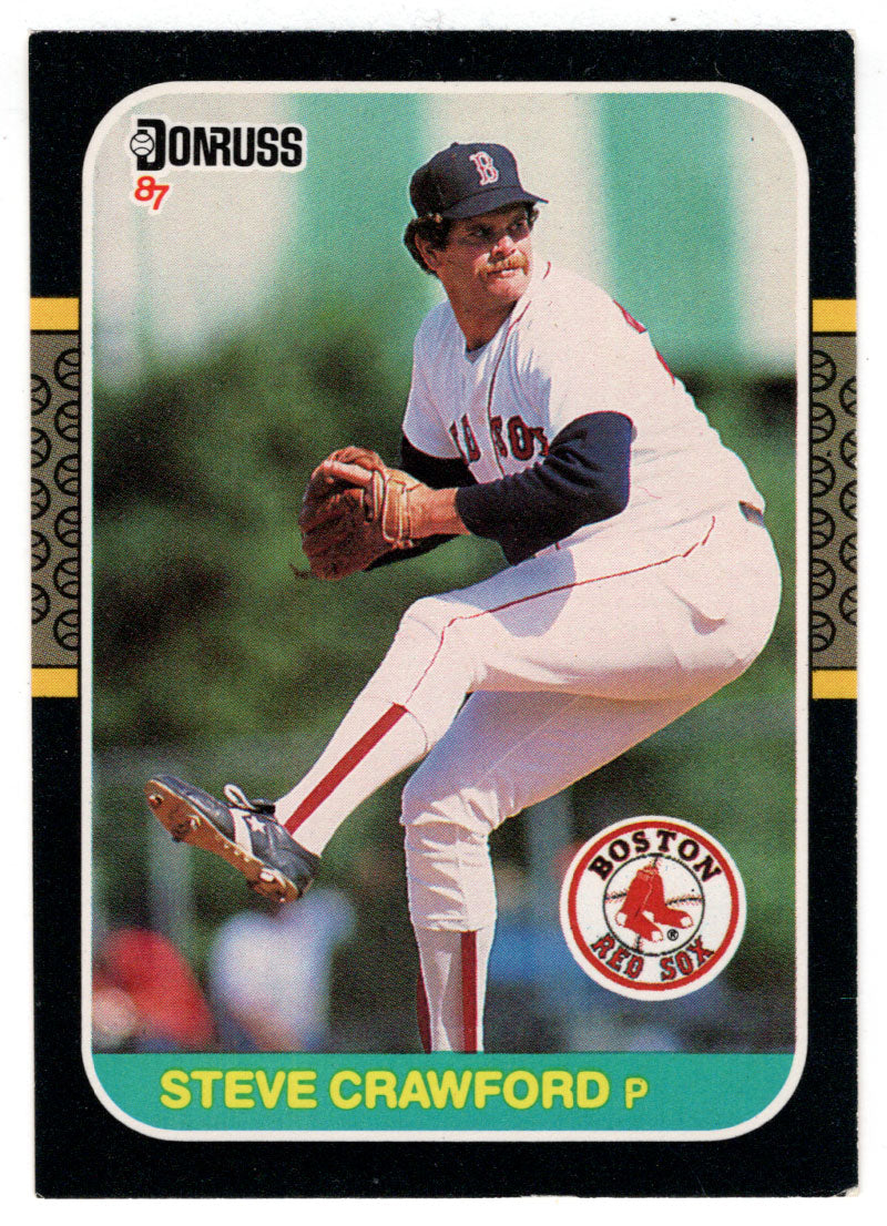 Steve Crawford - Boston Red Sox (MLB Baseball Card) 1987 Donruss # 399 NM/MT