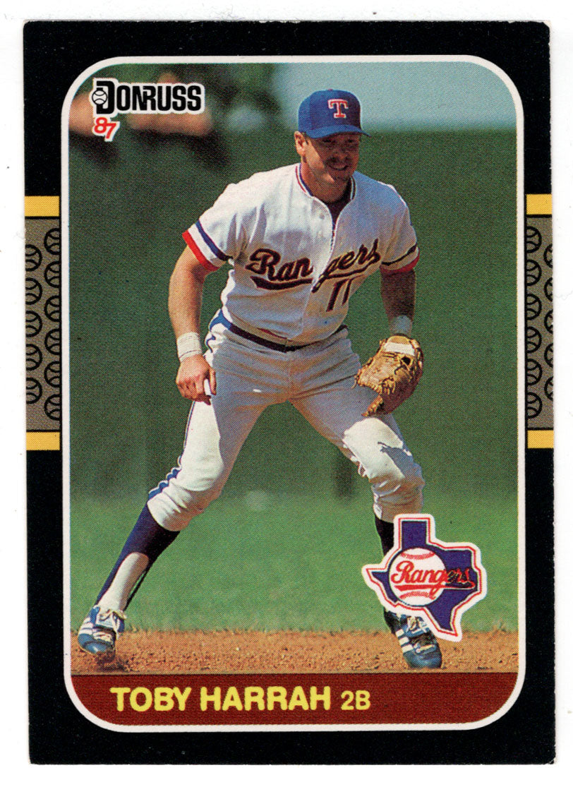 Toby Harrah - Texas Rangers (MLB Baseball Card) 1987 Donruss # 408 NM/MT
