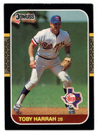 Toby Harrah - Texas Rangers (MLB Baseball Card) 1987 Donruss # 408 NM/MT