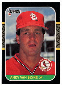 Andy Van Slyke - St. Louis Cardinals (MLB Baseball Card) 1987 Donruss # 417 NM/MT