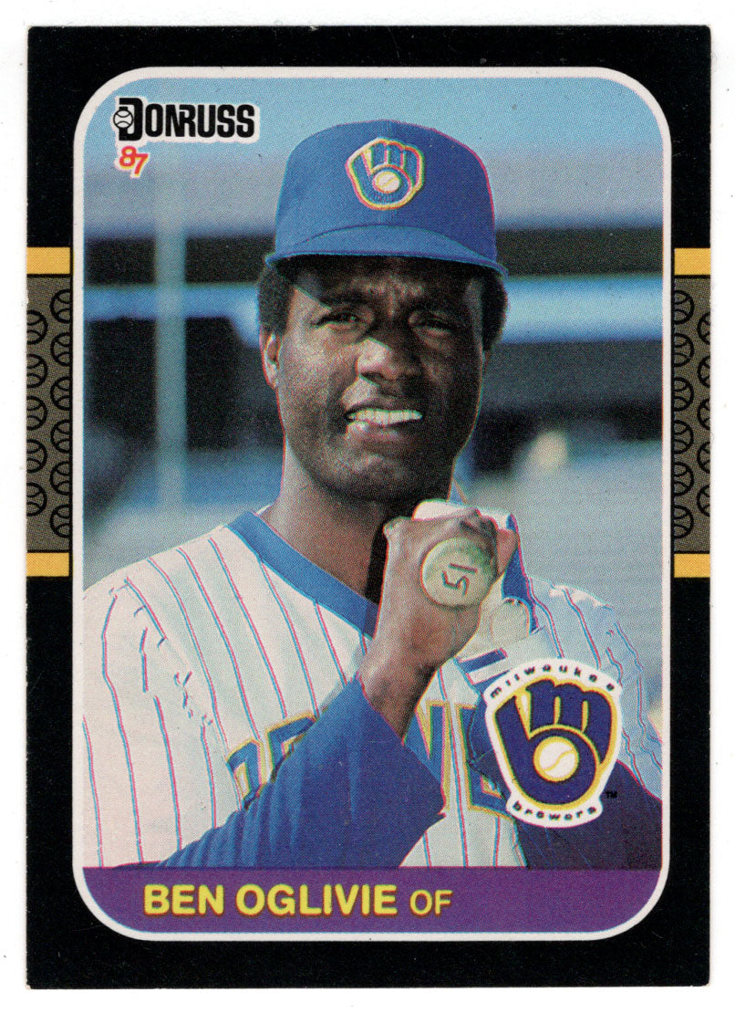 Ben Oglivie - Milwaukee Brewers (MLB Baseball Card) 1987 Donruss # 419 ...