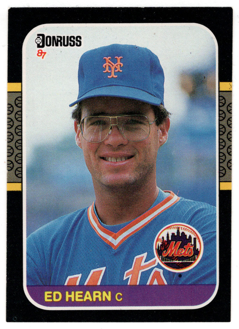 Ed Hearn RC - New York Mets (MLB Baseball Card) 1987 Donruss # 446 NM/MT