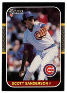 Scott Sanderson - Chicago Cubs (MLB Baseball Card) 1987 Donruss # 447 NM/MT