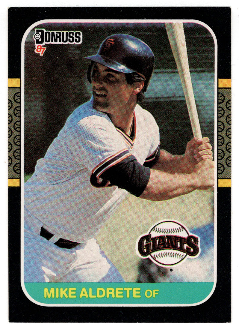 Mike Aldrete RC - San Francisco Giants (MLB Baseball Card) 1987 Donruss # 450 NM/MT