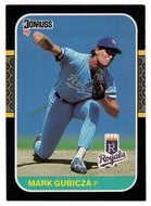 Mark Gubicza - Kansas City Royals (MLB Baseball Card) 1987 Donruss # 466 NM/MT