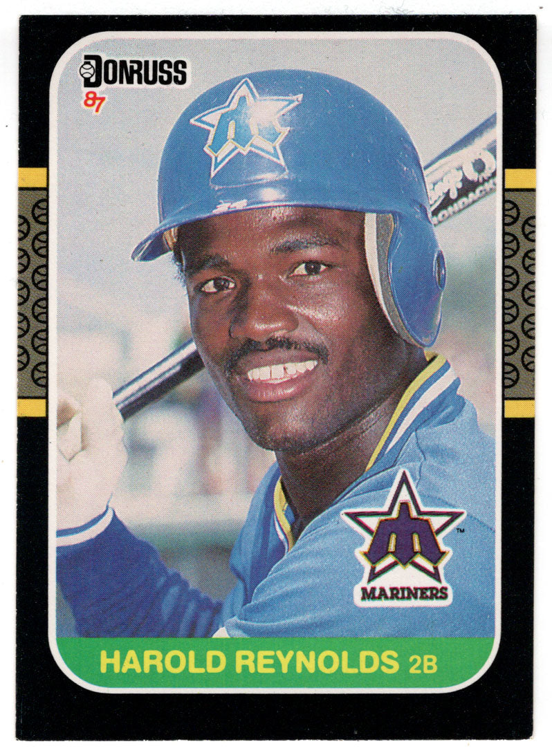 Harold Reynolds - Seattle Mariners (MLB Baseball Card) 1987 Donruss # 489 NM/MT