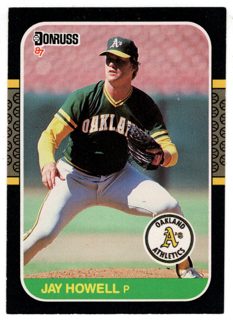 Jay Howell - Oakland Athletics (MLB Baseball Card) 1987 Donruss # 503 NM/MT
