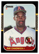 Ray Chadwick RC - California Angels (MLB Baseball Card) 1987 Donruss # 505 NM/MT