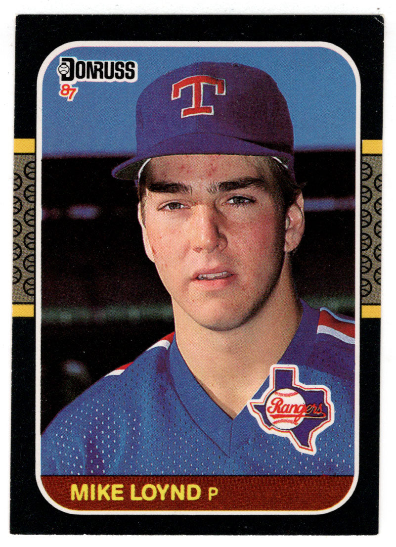 Mike Loynd RC - Texas Rangers (MLB Baseball Card) 1987 Donruss # 506 NM/MT