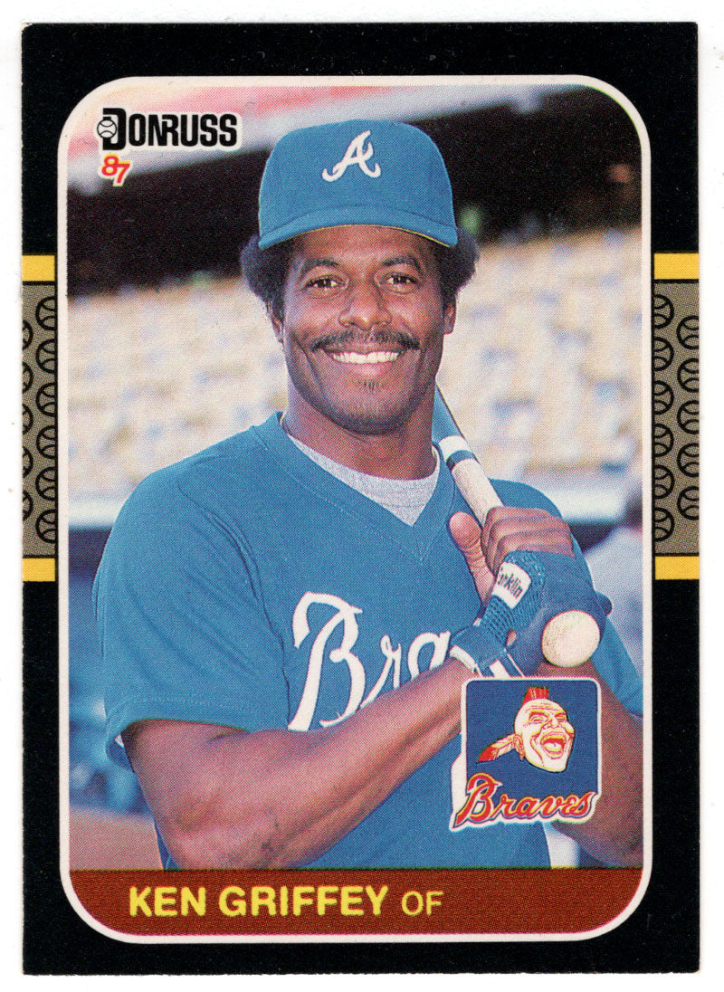 Ken Griffey - Atlanta Braves (MLB Baseball Card) 1987 Donruss # 513 NM/MT