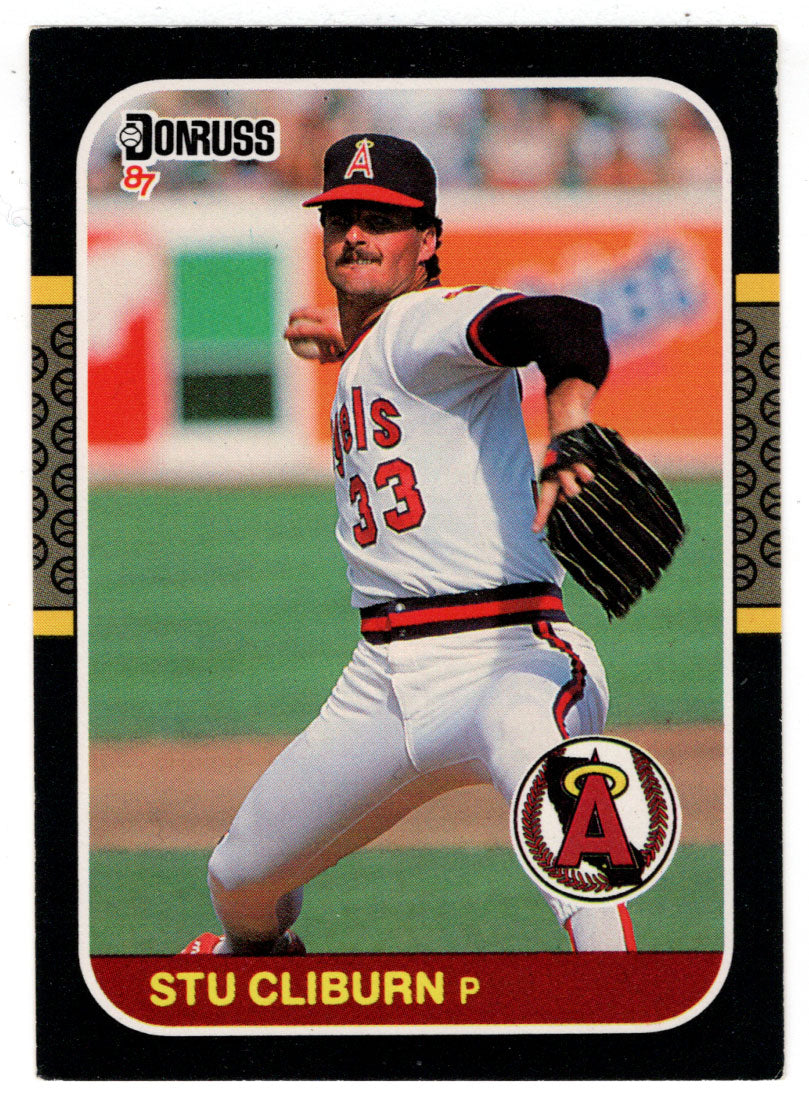 Stu Cliburn - California Angels (MLB Baseball Card) 1987 Donruss # 530 NM/MT