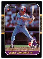 Casey Candaele RC - Montreal Expos (MLB Baseball Card) 1987 Donruss # 549 NM/MT