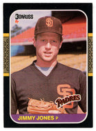 Jimmy Jones RC - San Diego Padres (MLB Baseball Card) 1987 Donruss # 557 NM/MT