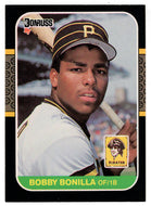 Bobby Bonilla RC - Pittsburgh Pirates (MLB Baseball Card) 1987 Donruss # 558 NM/MT