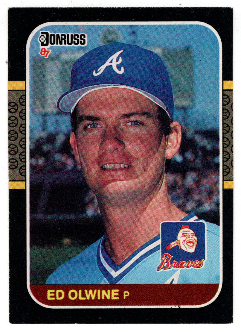 Ed Olwine RC - Atlanta Braves (MLB Baseball Card) 1987 Donruss # 560 NM/MT