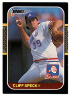Cliff Speck RC - Atlanta Braves (MLB Baseball Card) 1987 Donruss # 571 NM/MT