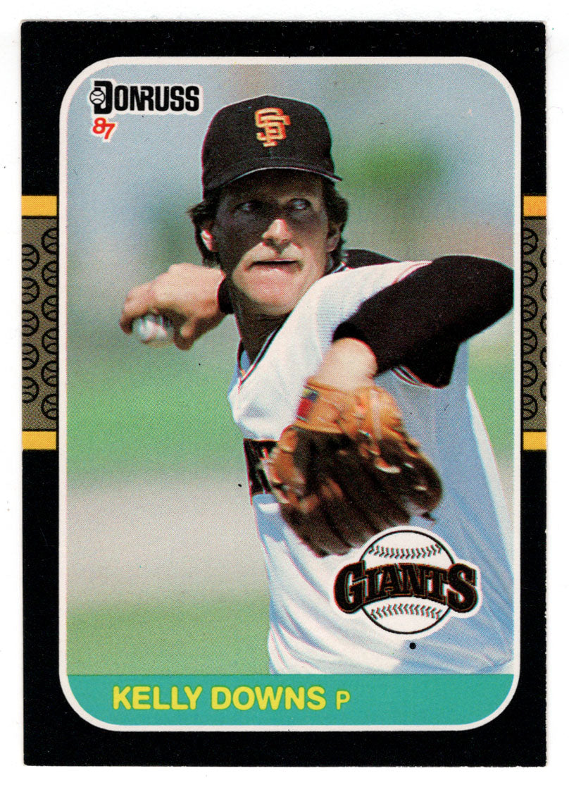 Kelly Downs RC - San Francisco Giants (MLB Baseball Card) 1987 Donruss # 573 NM/MT