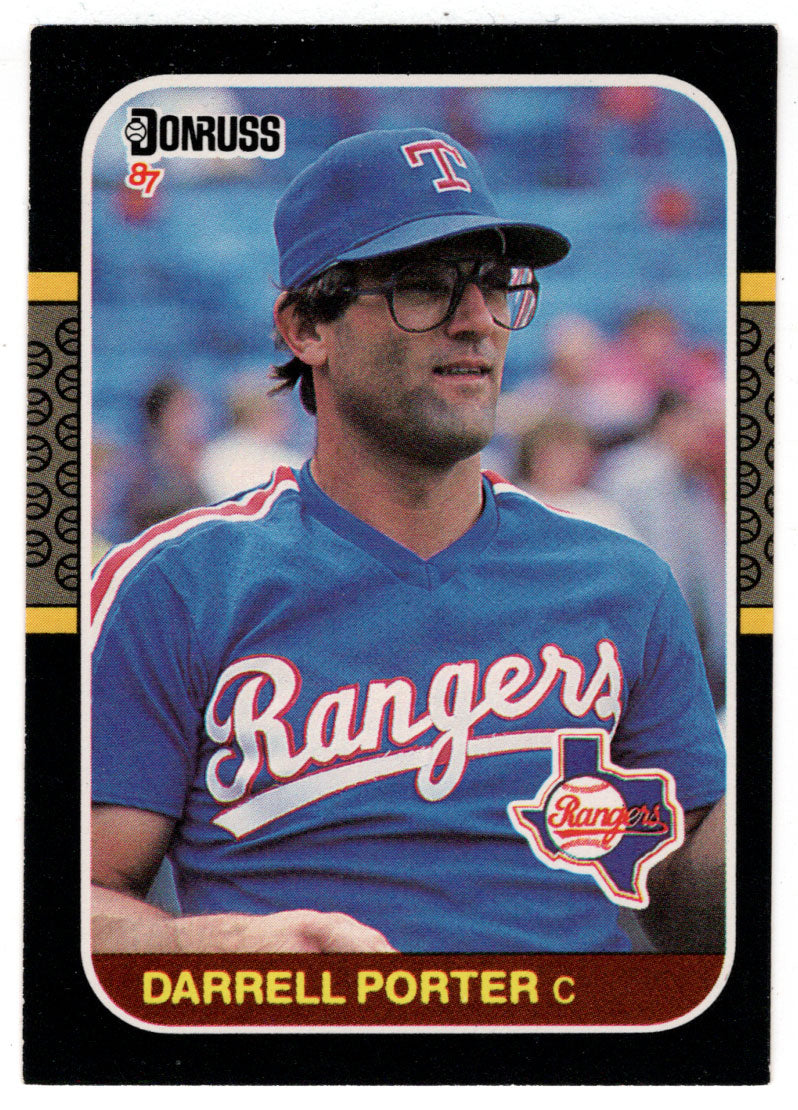 Darrell Porter - Texas Rangers (MLB Baseball Card) 1987 Donruss # 593 NM/MT
