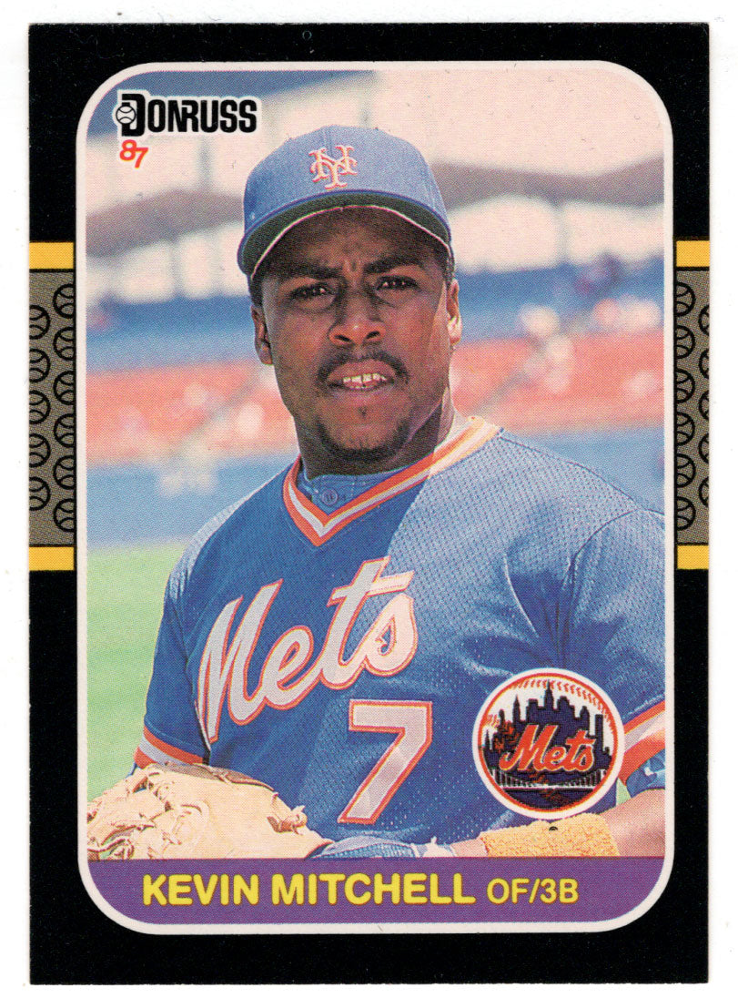 Kevin Mitchell RC - New York Mets (MLB Baseball Card) 1987 Donruss # 599 NM/MT