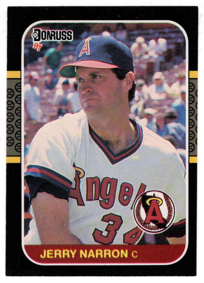 Jerry Narron - California Angels (MLB Baseball Card) 1987 Donruss # 603 NM/MT