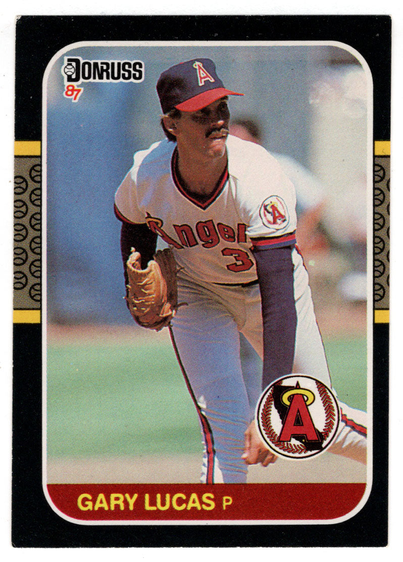 Gary Lucas - California Angels (MLB Baseball Card) 1987 Donruss # 618 NM/MT