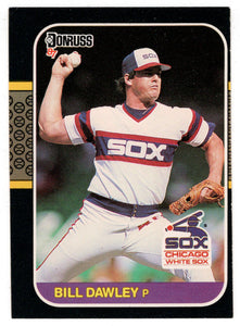 Bill Dawley - Chicago White Sox (MLB Baseball Card) 1987 Donruss # 628 NM/MT