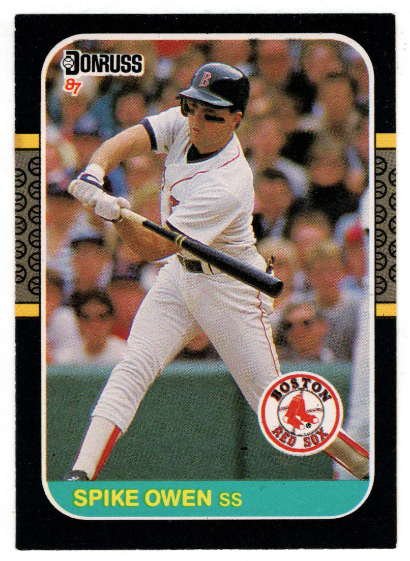 Spike Owen - Boston Red Sox (MLB Baseball Card) 1987 Donruss # 633 NM/MT