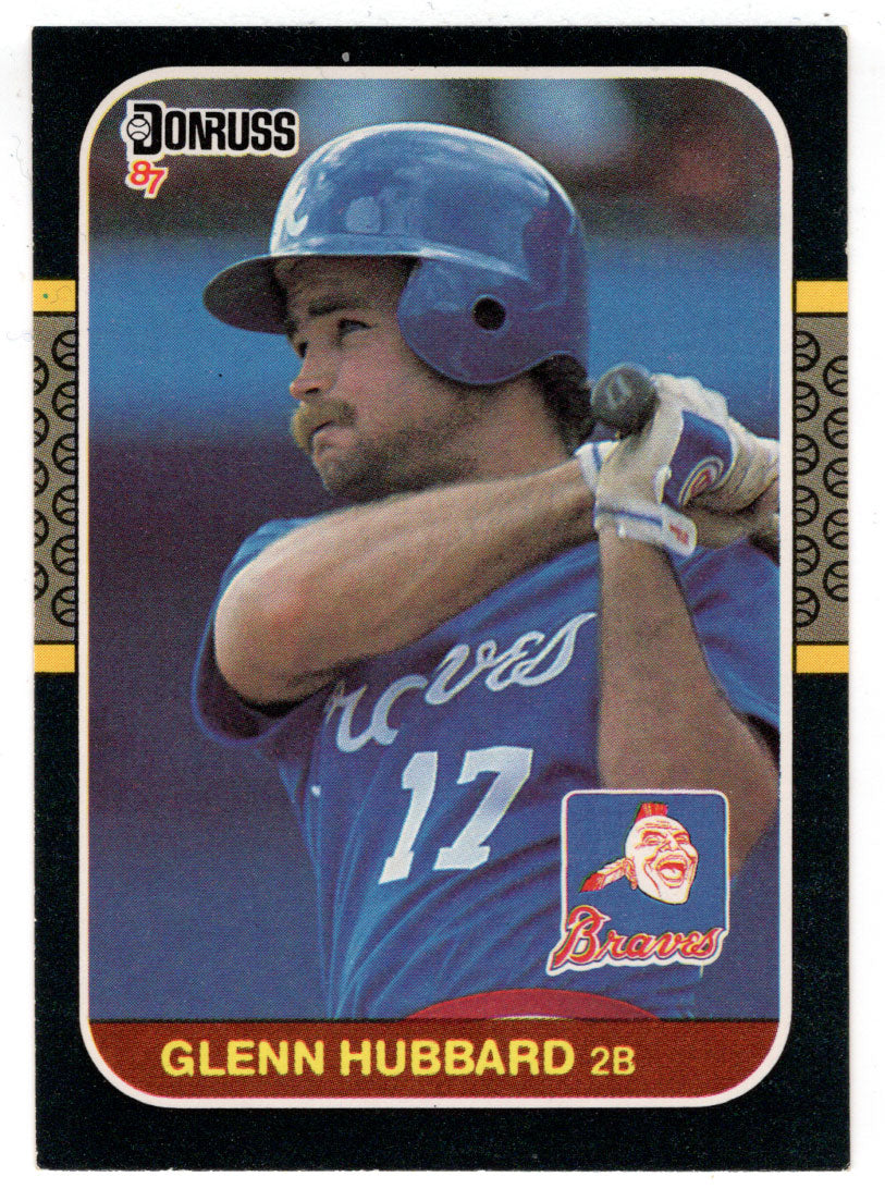 Glenn Hubbard - Atlanta Braves (MLB Baseball Card) 1987 Donruss # 634 NM/MT