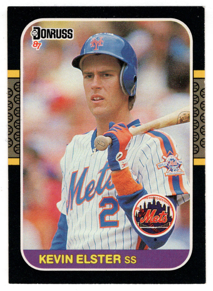 Kevin Elster RC - New York Mets (MLB Baseball Card) 1987 Donruss # 635 NM/MT