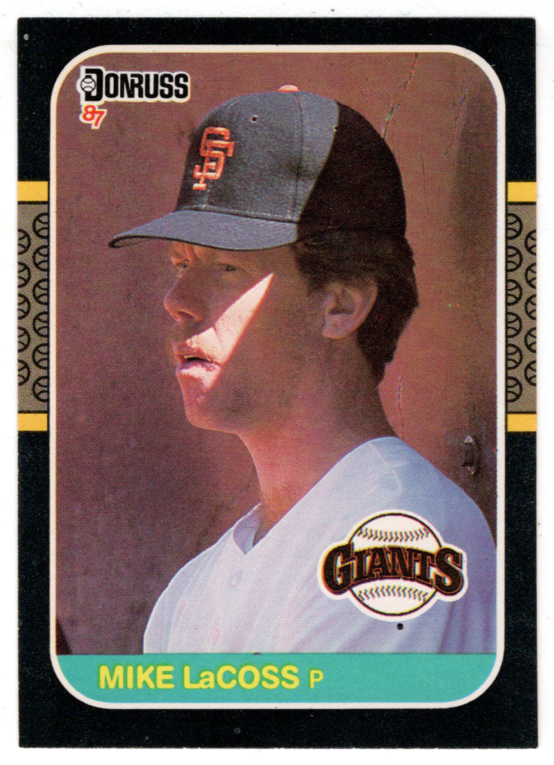 Mike LaCoss - San Francisco Giants (MLB Baseball Card) 1987 Donruss # 636 NM/MT