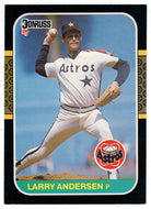 Larry Andersen - Houston Astros (MLB Baseball Card) 1987 Donruss # 640 NM/MT