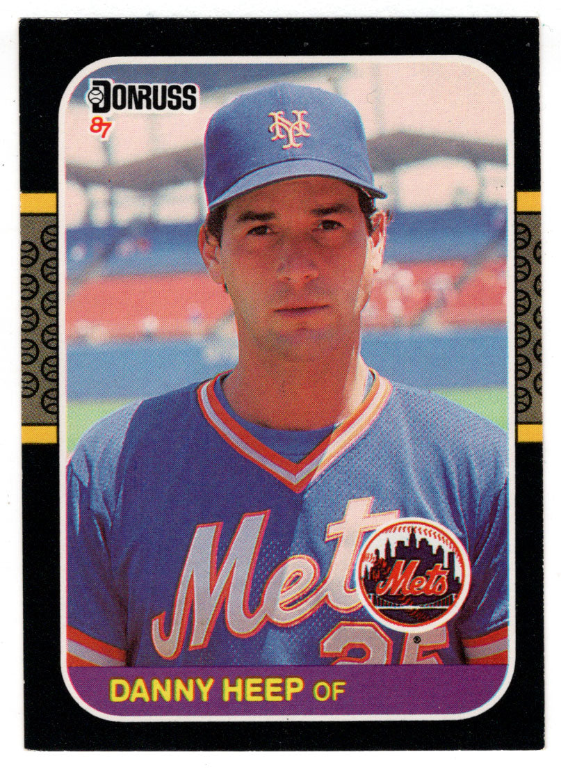 Danny Heep - New York Mets (MLB Baseball Card) 1987 Donruss # 649 NM/MT