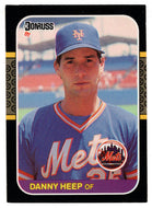 Danny Heep - New York Mets (MLB Baseball Card) 1987 Donruss # 649 NM/MT