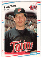 Frank Viola - Minnesota Twins (MLB Baseball Card) 1988 Fleer # 25 Mint