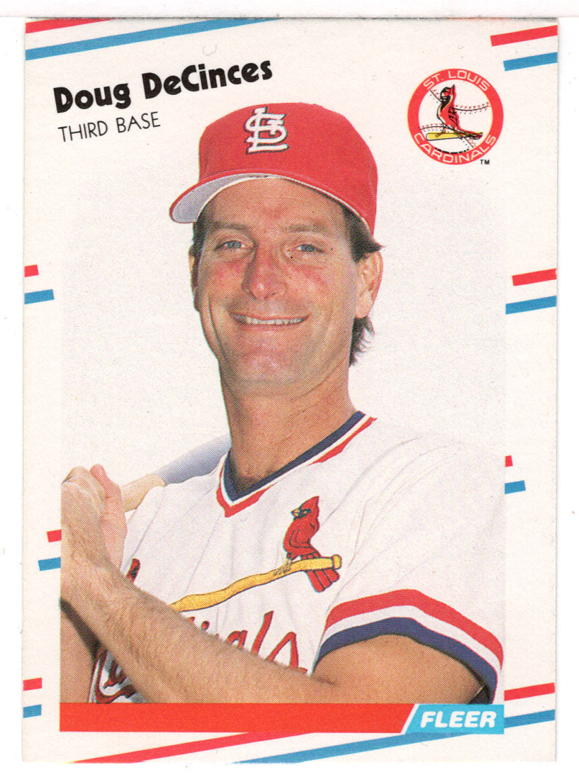 Doug DeCinces - St. Louis Cardinals (MLB Baseball Card) 1988 Fleer # 31 Mint